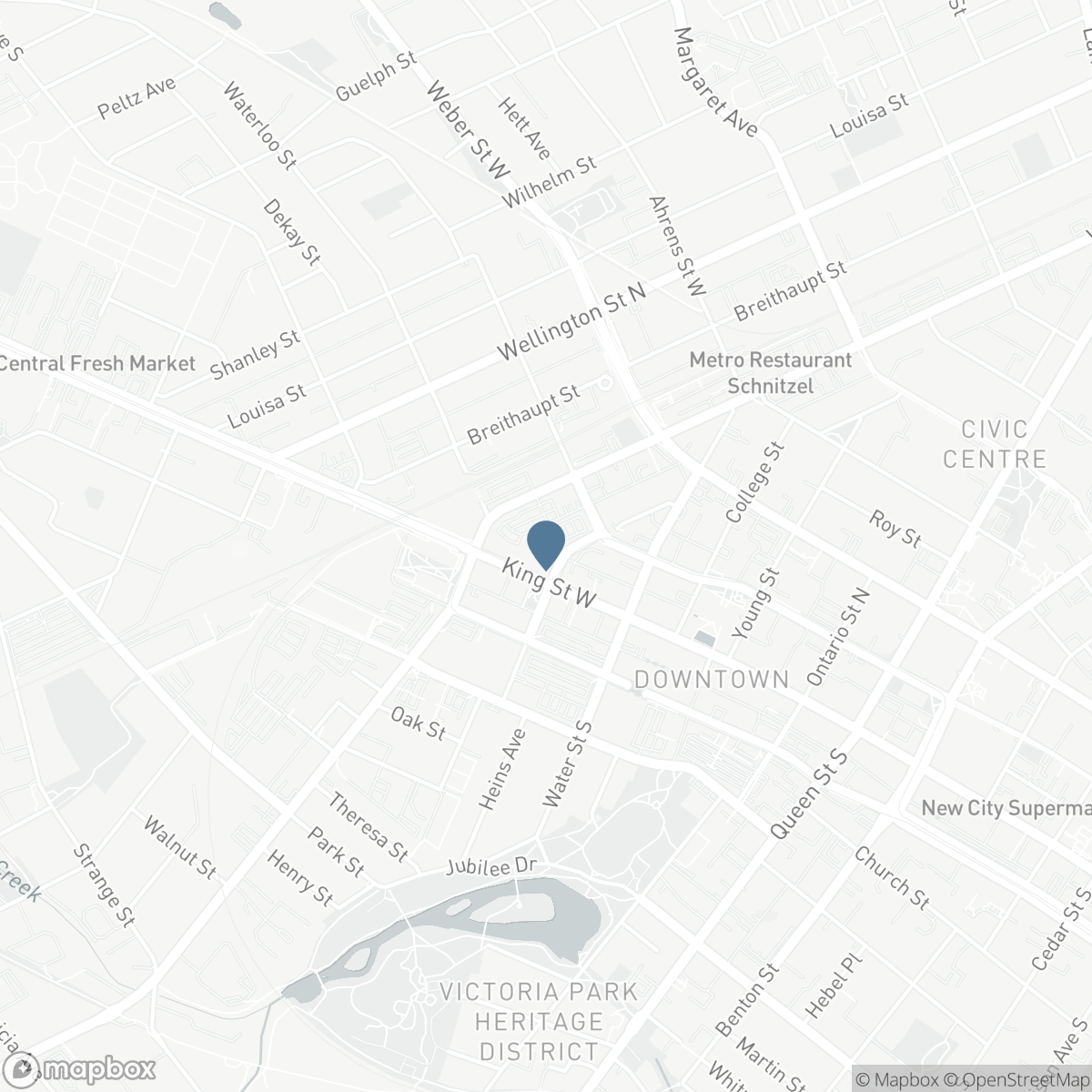 404 KING Street W Unit# 424, Kitchener, Ontario N2G 4Z9